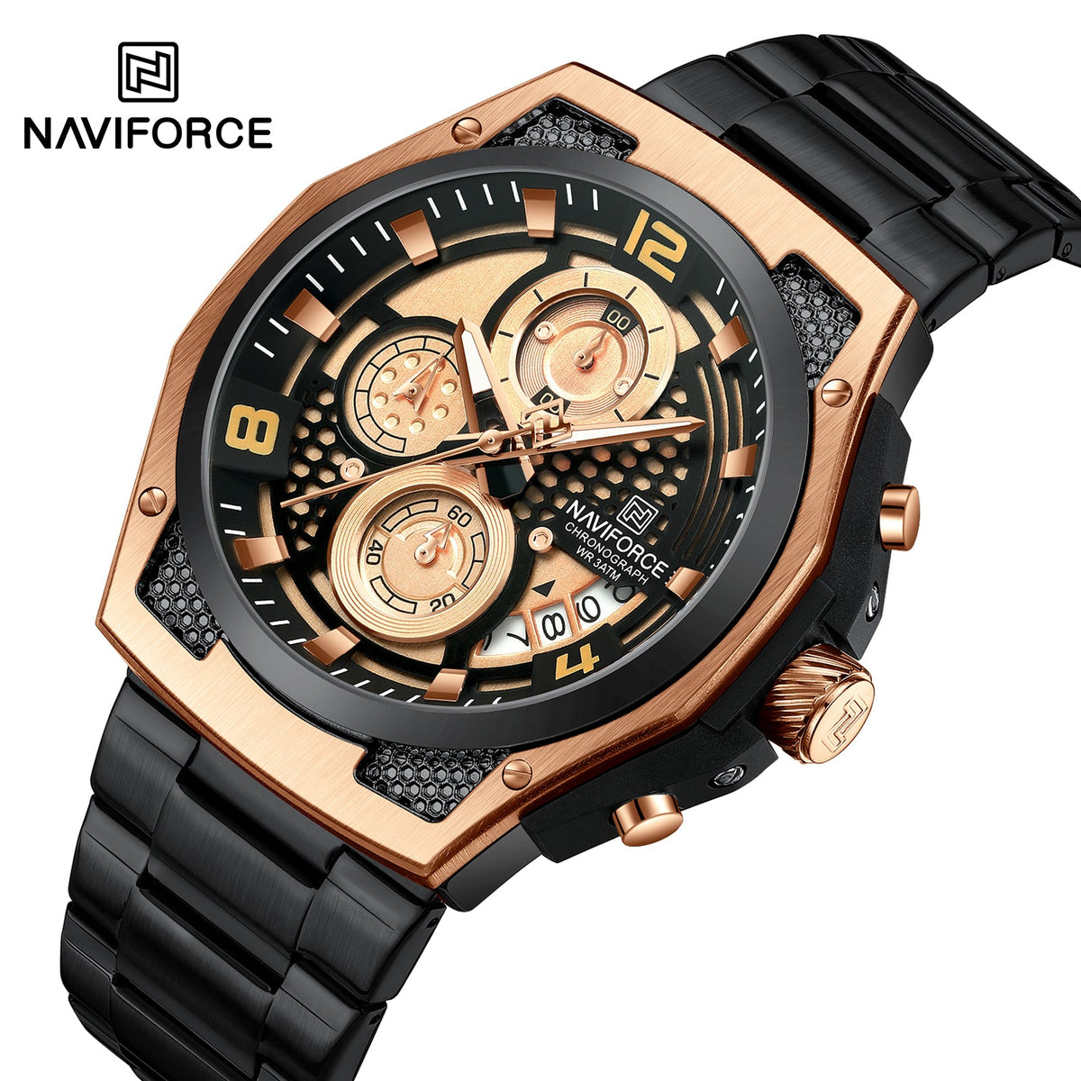 NAVIFORCE NF8051S RG/B/B Men Watch