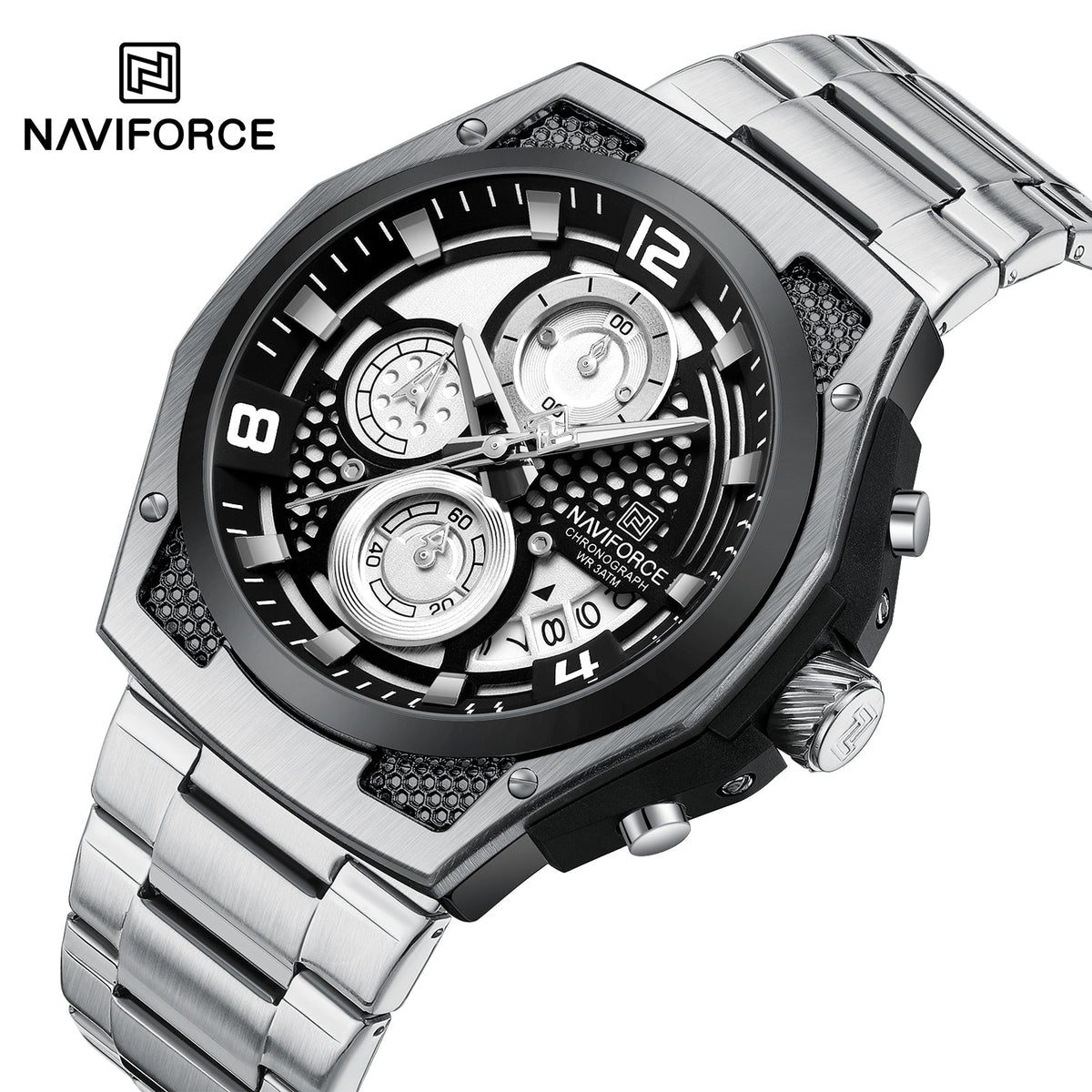 NAVIFORCE NF8051S S/W/S Men Watch