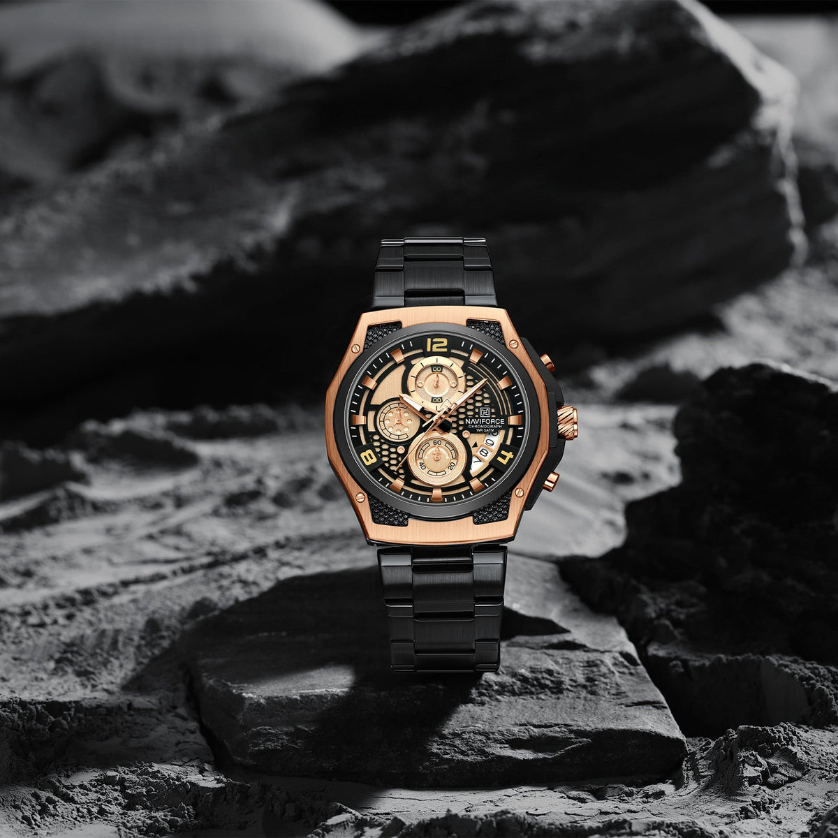 NAVIFORCE NF8051S RG/B/B Men Watch