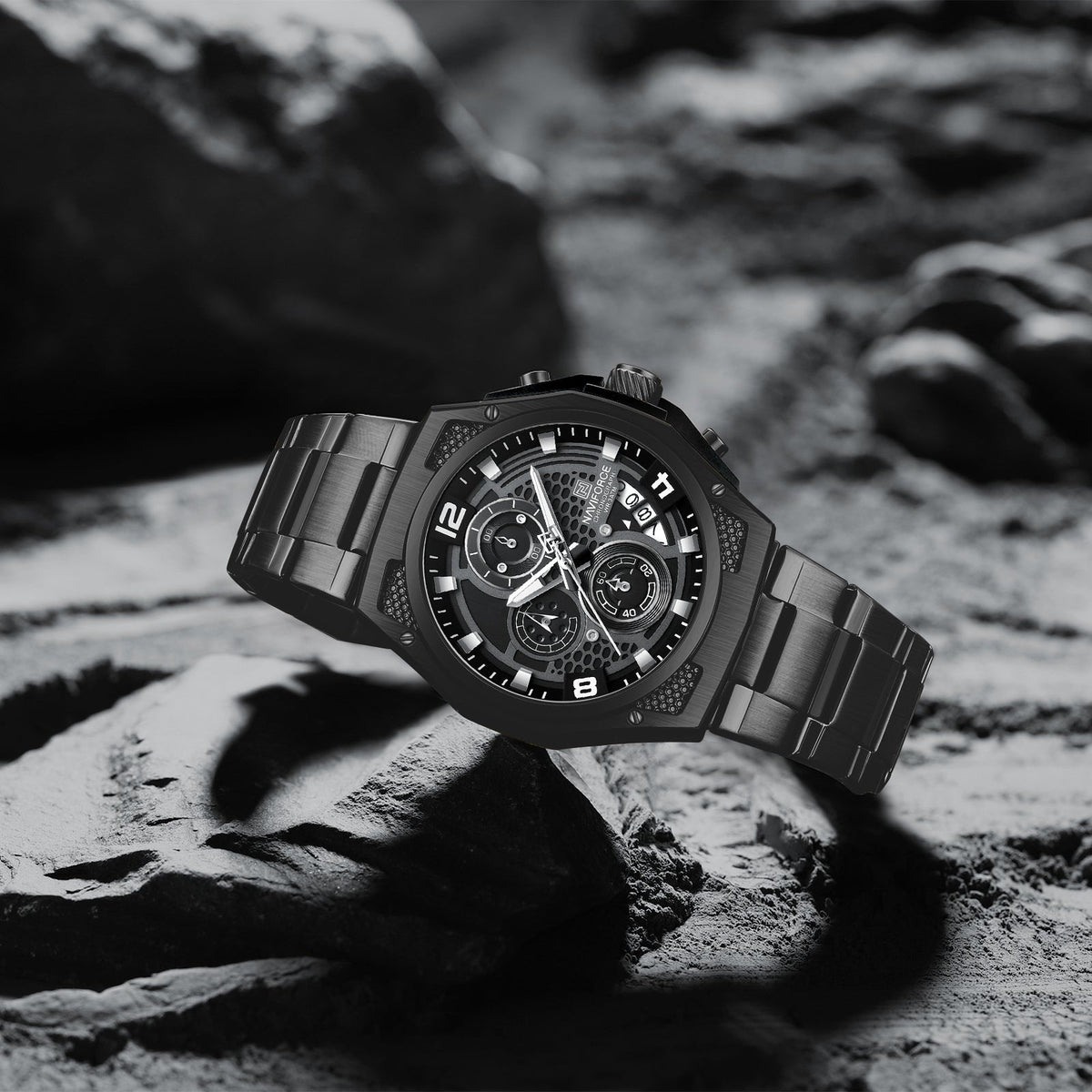 NAVIFORCE NF8051S B/B/B Men Watch