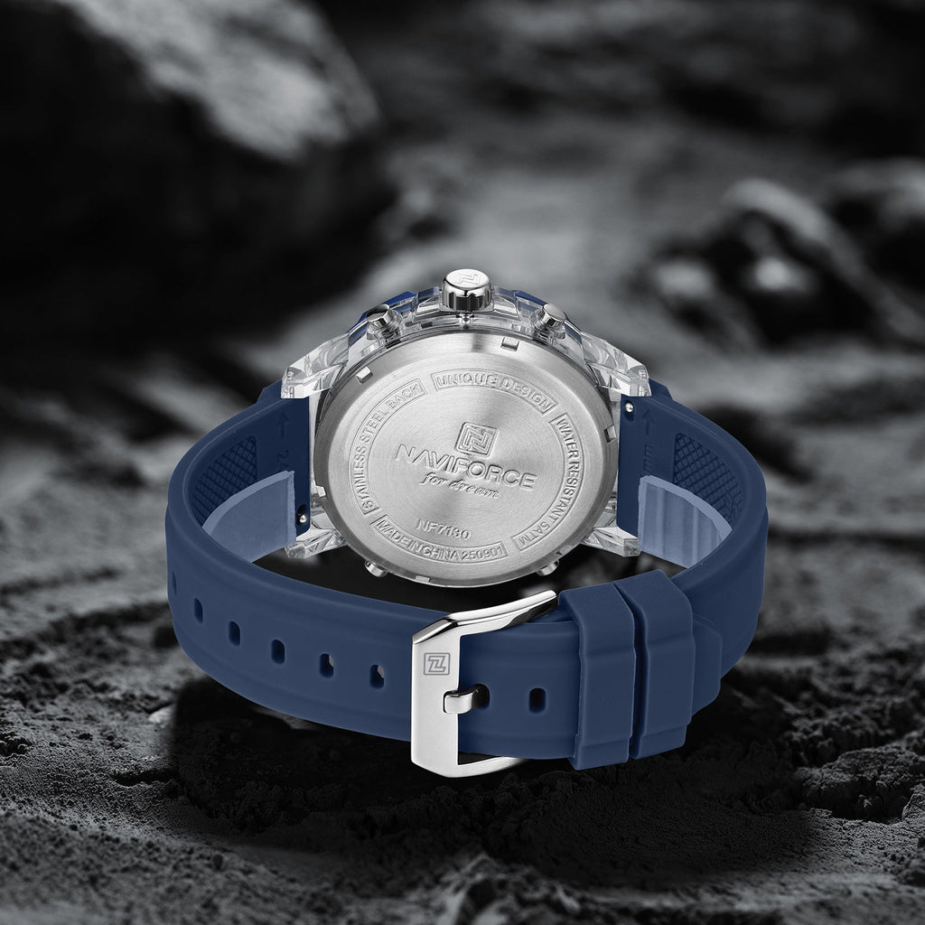 NAVIFORCE NF7130 S/W/BE Men Watch