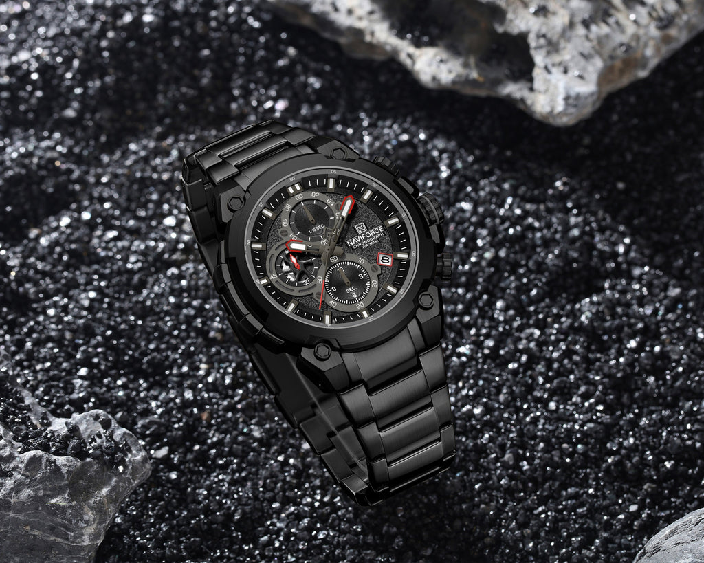 NAVIFORCE NF8071 B/B/B Men Watch