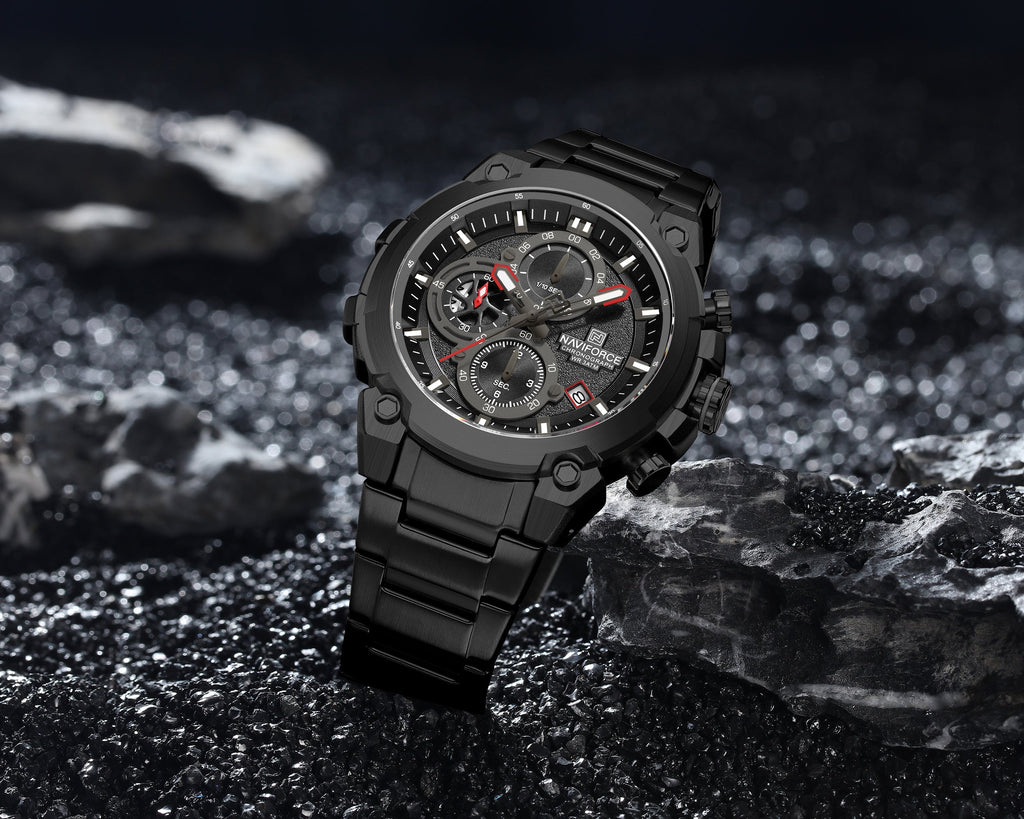 NAVIFORCE NF8071 B/B/B Men Watch