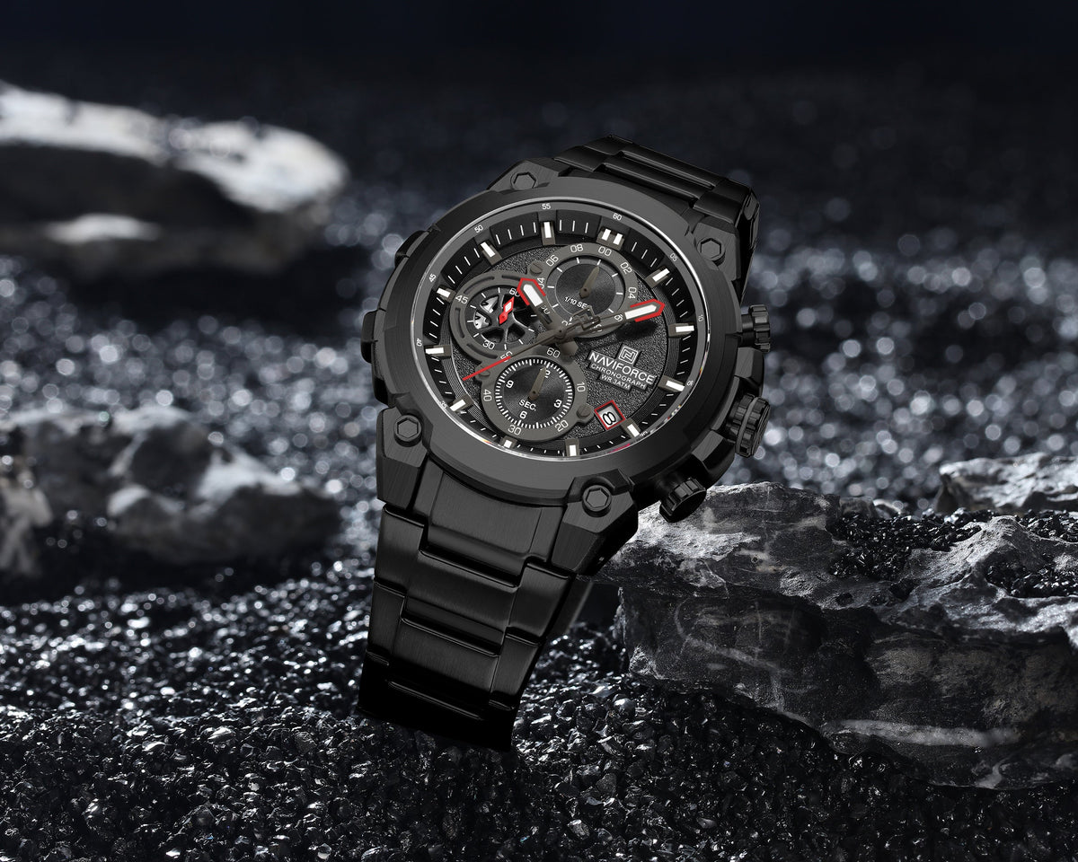 NAVIFORCE NF8071 B/B/B Men Watch