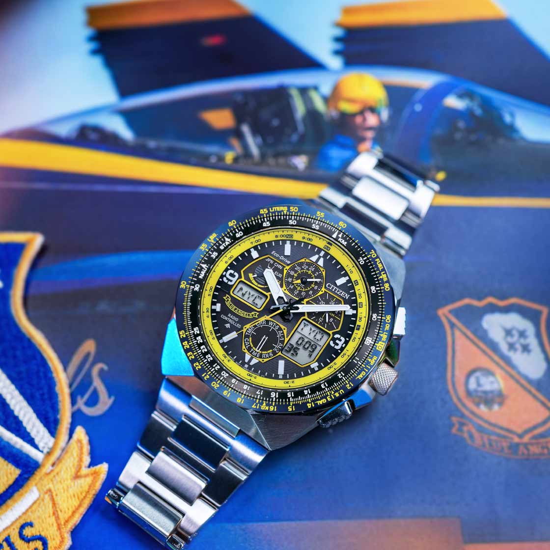 CITIZEN JY8125-54L Promaster Skyhawk Blue Angels