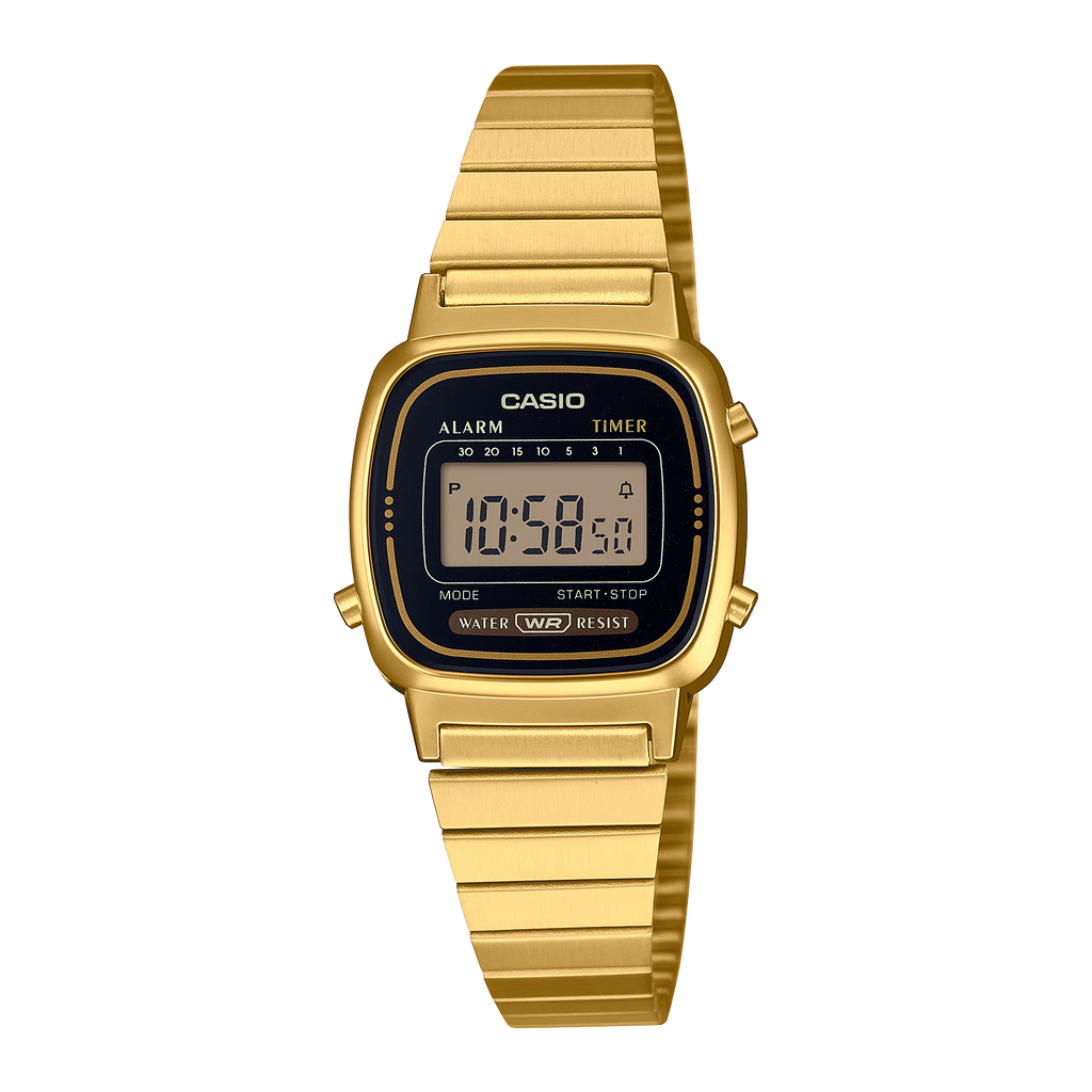 CASIO LA670WGA-1DF Vintage Women Watch