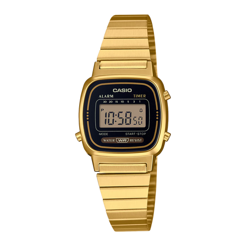 CASIO LA670WGA-1DF Vintage Women Watch