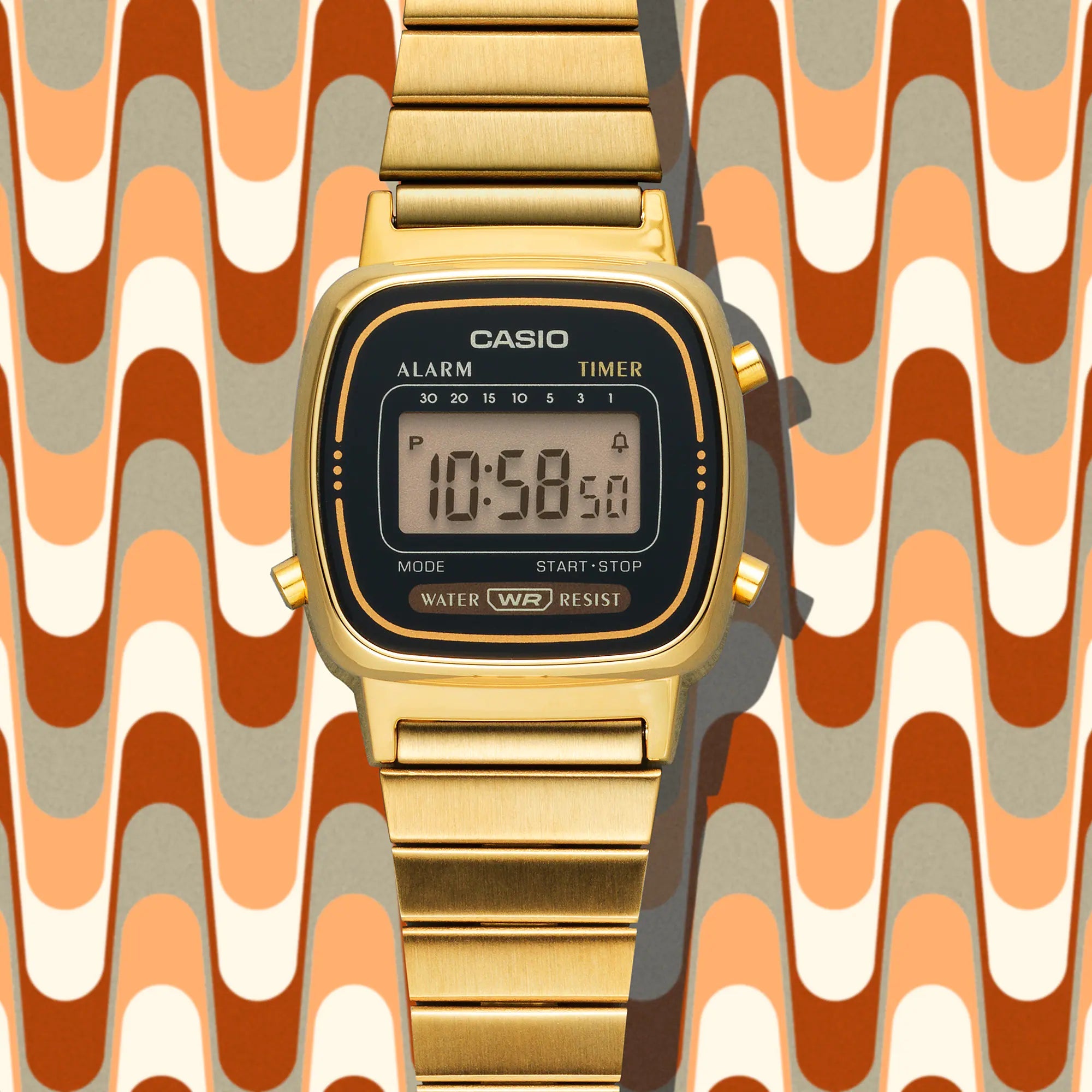 CASIO LA670WGA-1DF Vintage Women Watch
