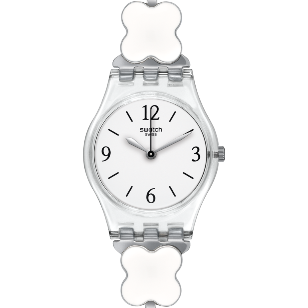 SWATCH LK367G Clovercheck Women's Watch
