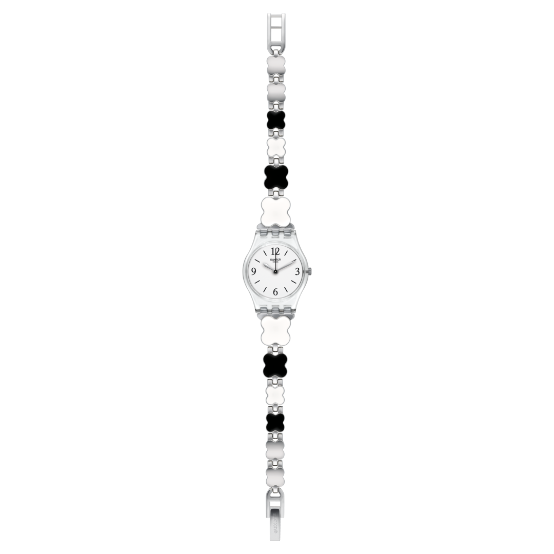 SWATCH LK367G Clovercheck Women's Watch