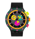SWATCH SB02B104 Neon Seppia Chronograph Watch