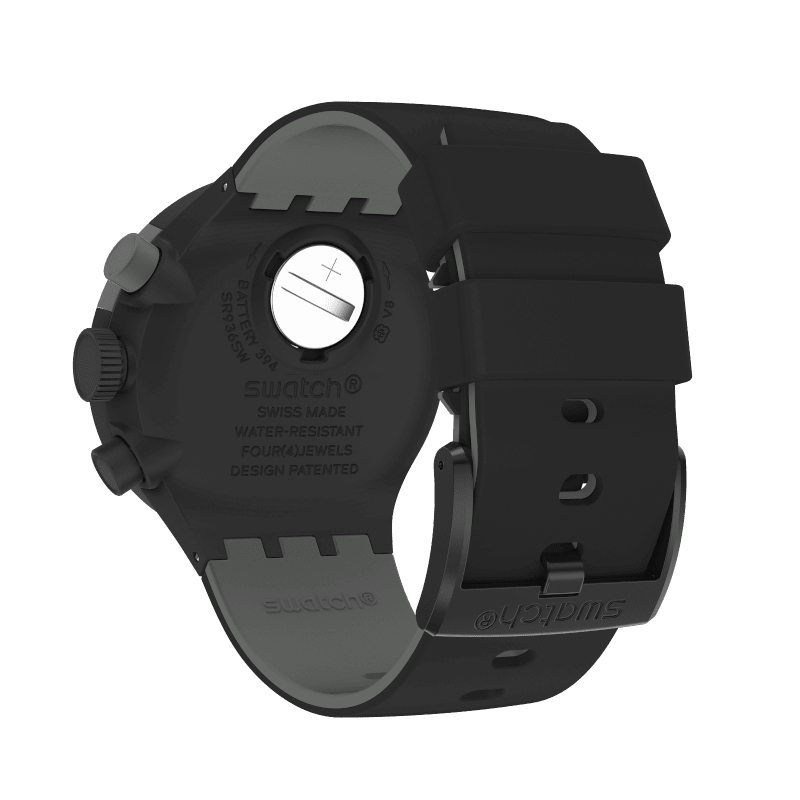 SWATCH SB02B400 Checkpoint Black Men's Watch
