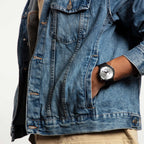 SWATCH SB02B404 Chequered Silver Men's Watch