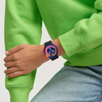 SWATCH SB06N102 Neon Party To The Max Watch