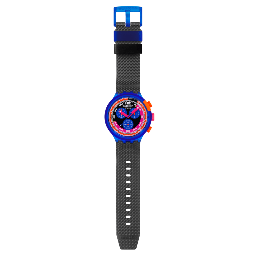 SWATCH SB06N102 Neon Party To The Max Watch