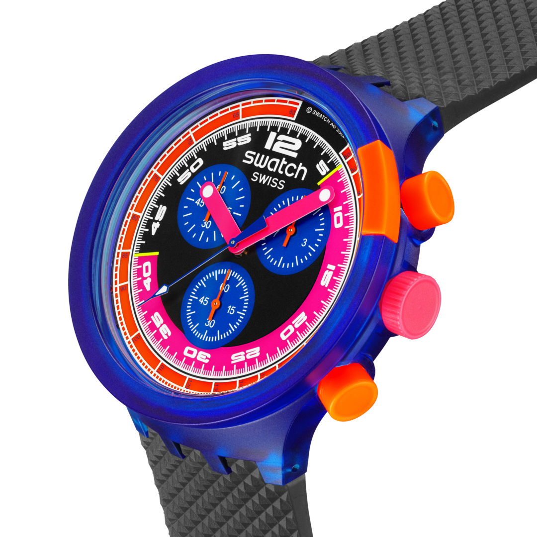 SWATCH SB06N102 Neon Party To The Max Watch