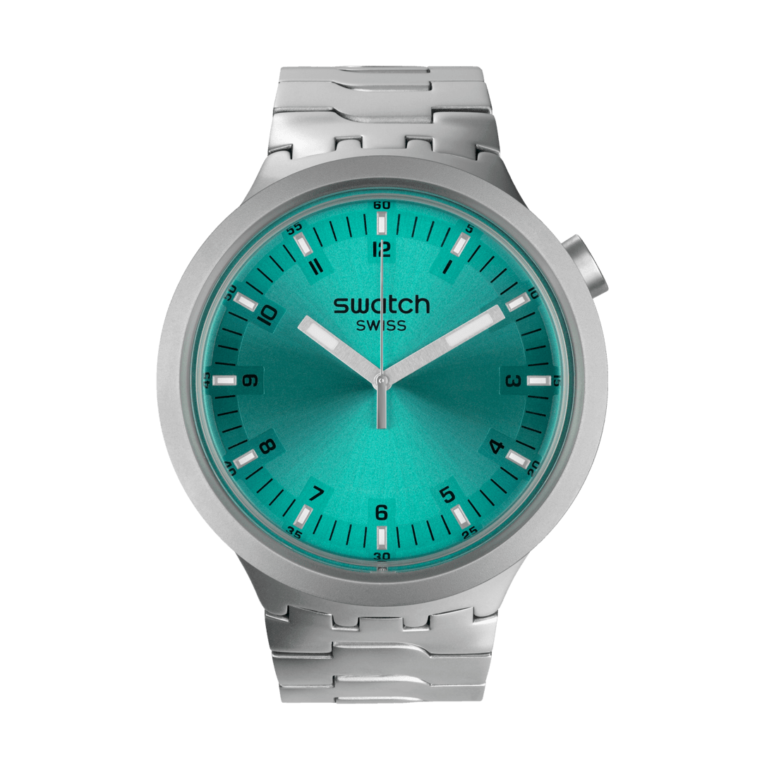 SWATCH SB07S100G Aqua Shimmer Men's Watch
