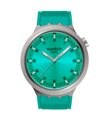 SWATCH SB07S100 Aqua Shimmer Men's Watch