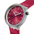 SWATCH SB07S104 Scarlet Shimmer Men's Watch