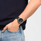 SWATCH SB07S105 Dark Irony Men's Watch