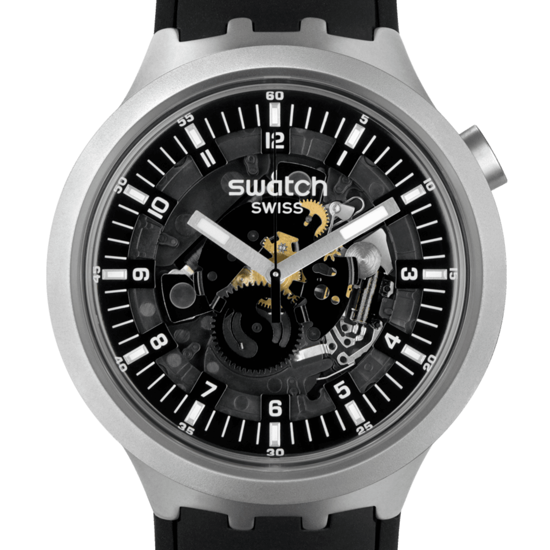 SWATCH SB07S105 Dark Irony Men's Watch