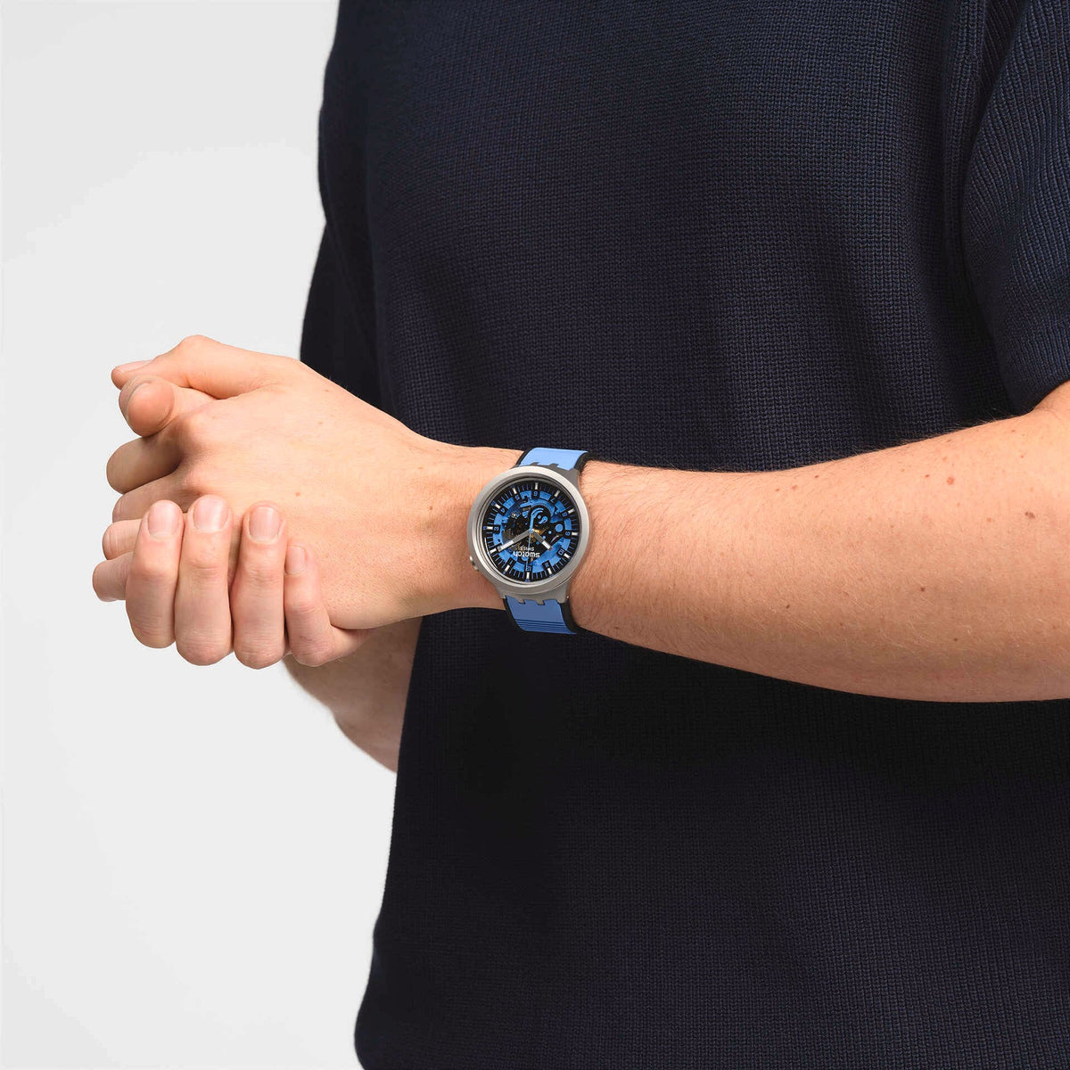 SWATCH Azure Blue Daze SB07S106
