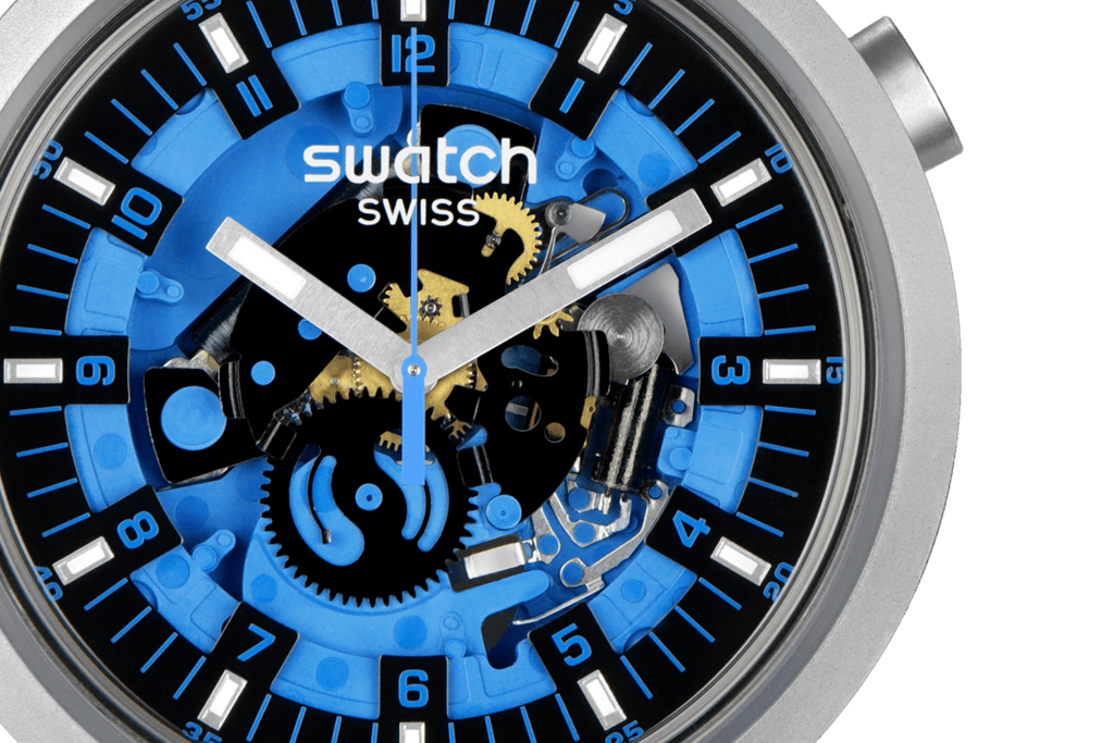 SWATCH Azure Blue Daze SB07S106