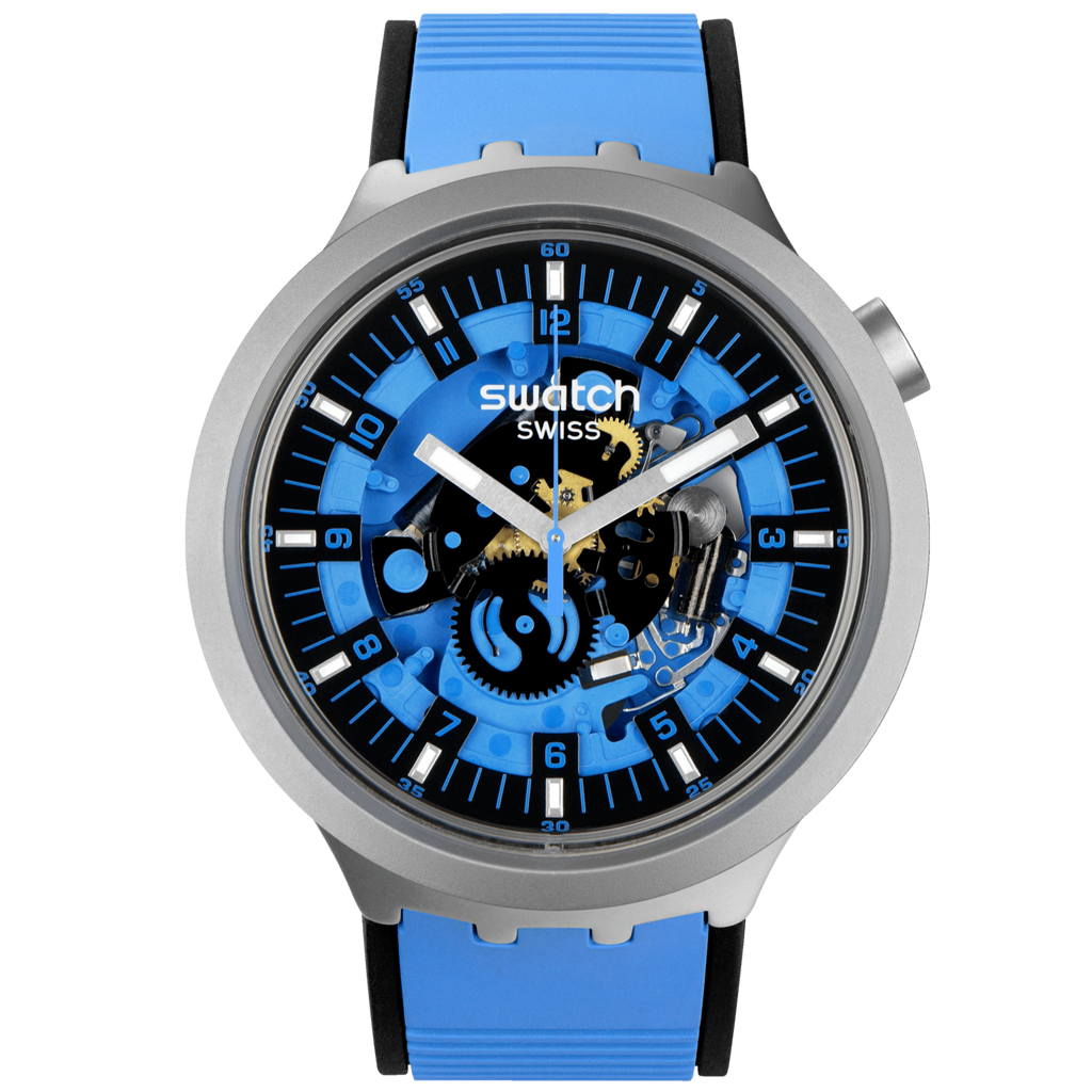 SWATCH Azure Blue Daze SB07S106