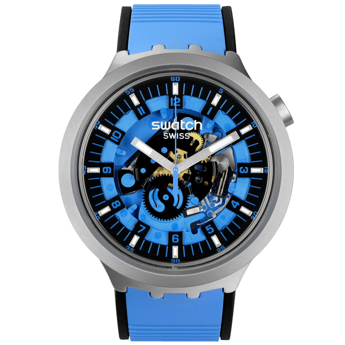 SWATCH Azure Blue Daze SB07S106