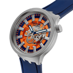 SWATCH SB07S114 Orange In The Works Men's Watch