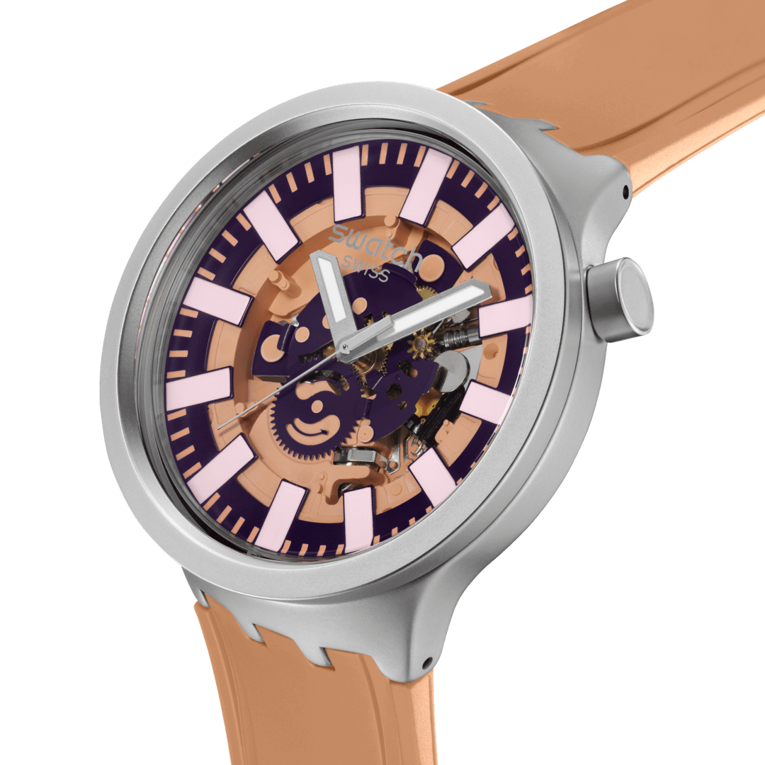 SWATCH SB07S119 Terracotta Tide Watch