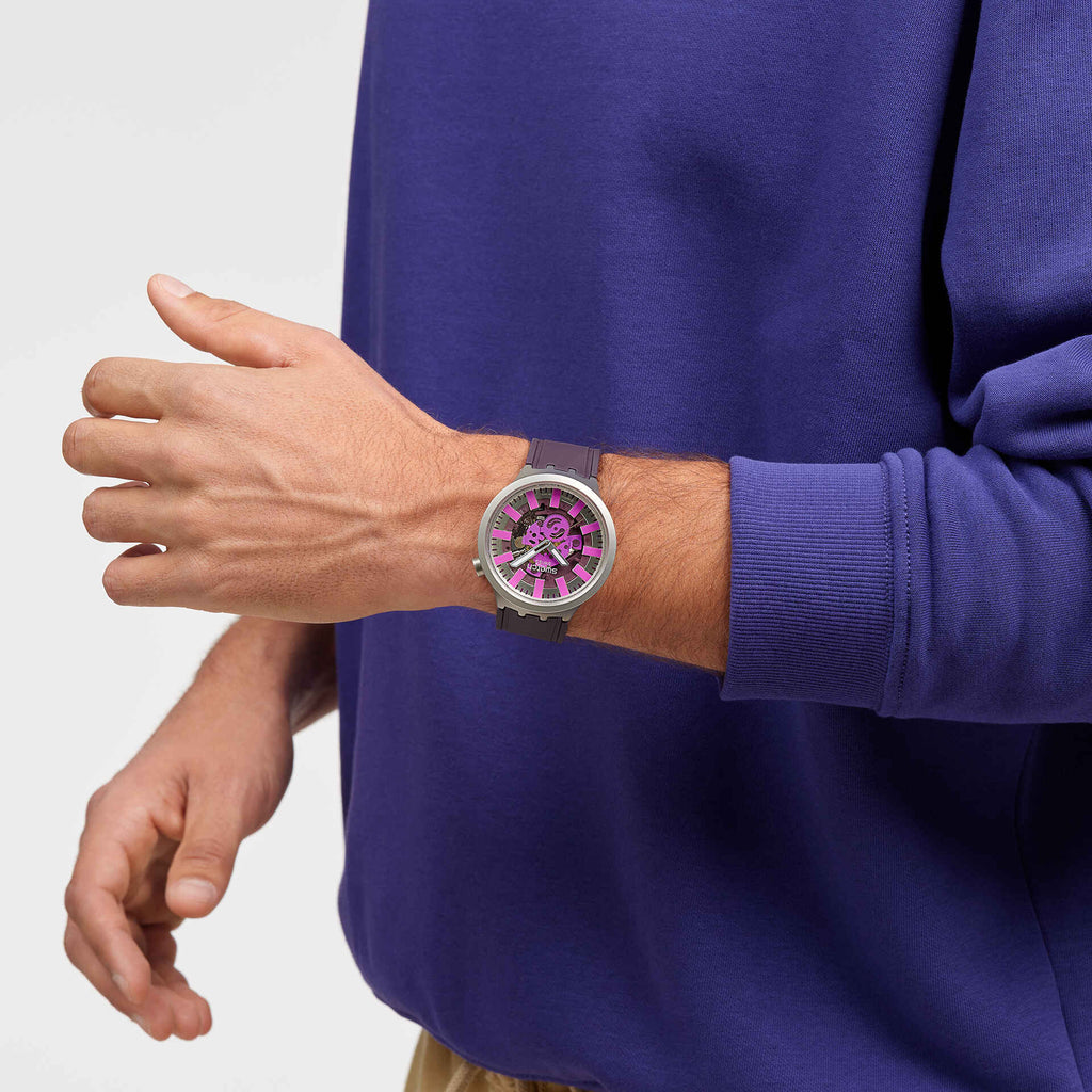 SWATCH SB07S120 Audacious Acai Watch