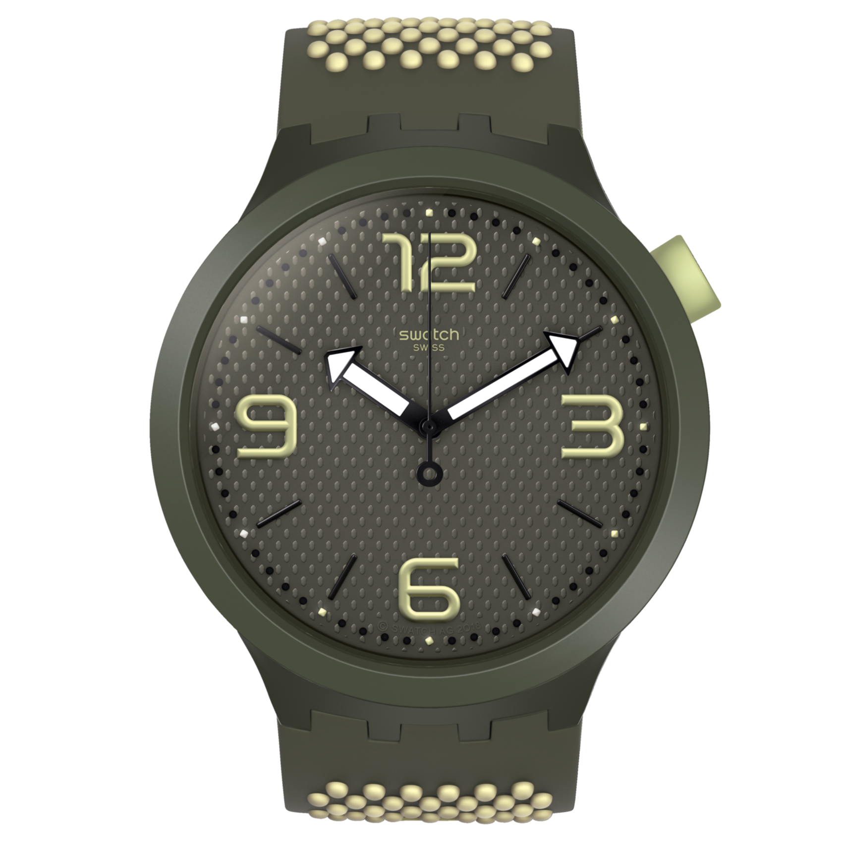 SWATCH SO27M102 BigBold BLanco Men's Watch