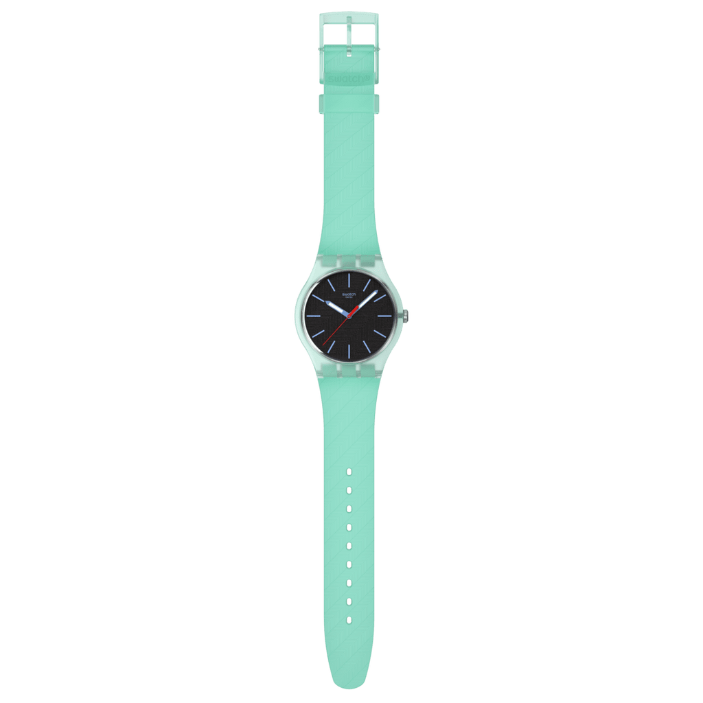 SWATCH SO29L103 Hint Of Mint Men's Watch