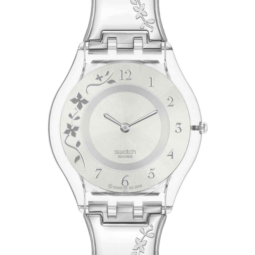 SWATCH SS08K100G Climber Flowery Women's Watch