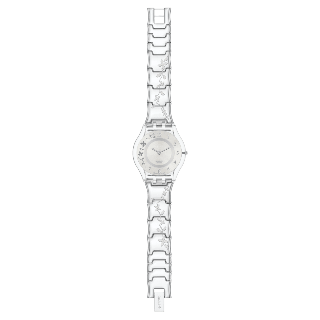SWATCH SS08K100G Climber Flowery Women's Watch