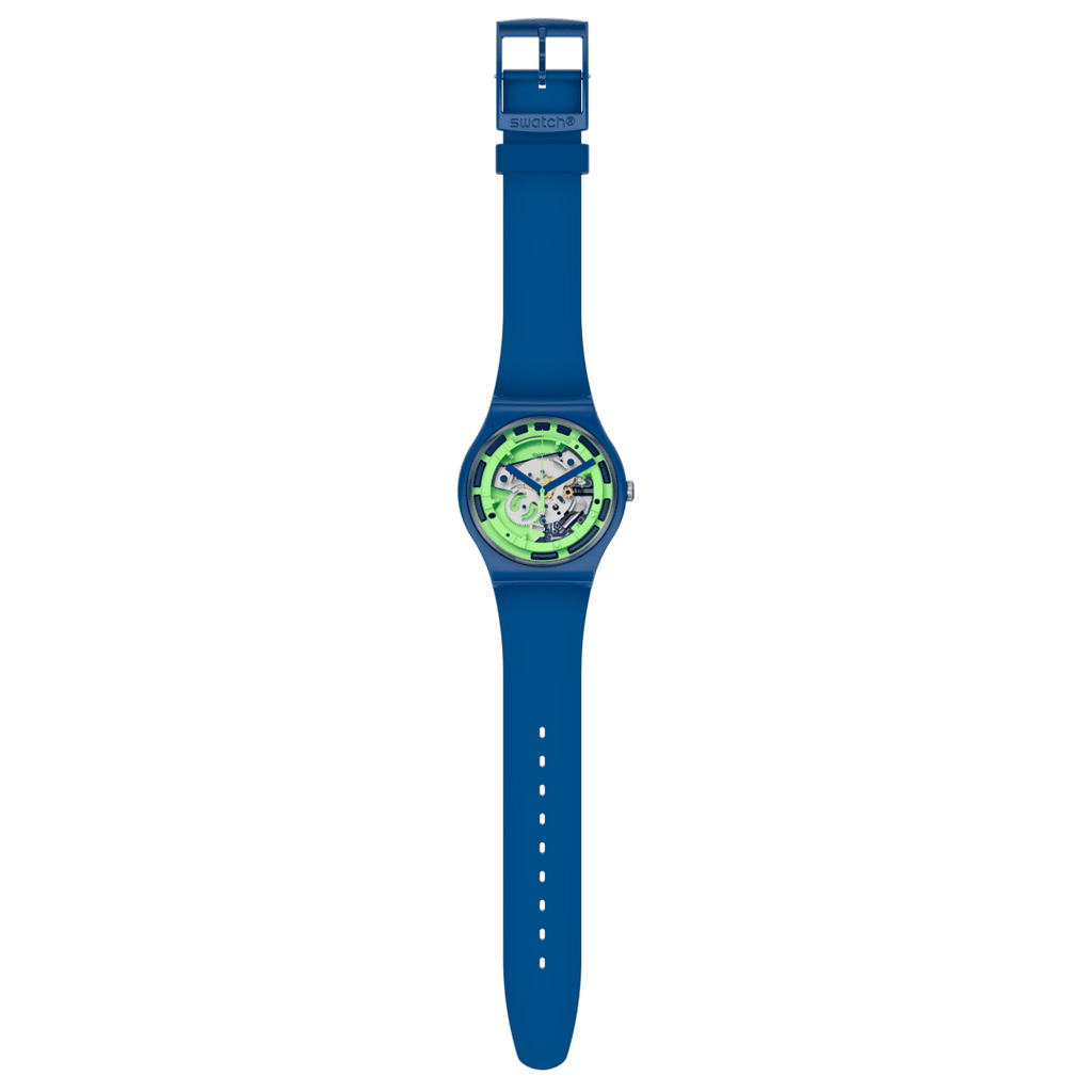SWATCH SUON147 Green Anatomy Unisex Watch