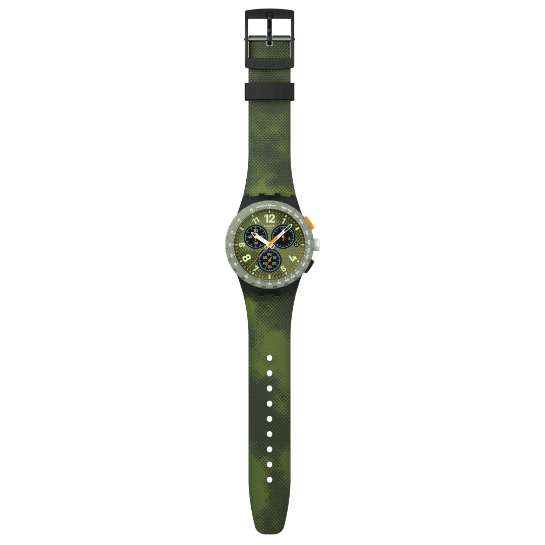 SWATCH SUSB423 Midday Camo Watch