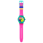 SWATCH SUSG408 Neon Flash Arrow Watch