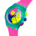 SWATCH SUSG408 Neon Flash Arrow Watch