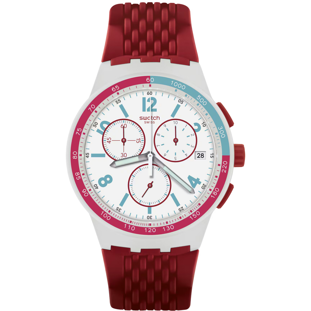 SWATCH RED TRACK SUSM403