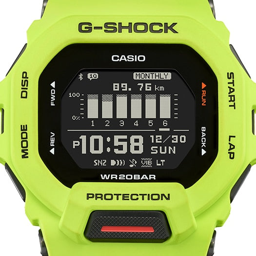 G-SHOCK GBD-200-9DR G-SQUAD Bluetooth