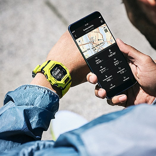G-SHOCK GBD-200-9DR G-SQUAD Bluetooth