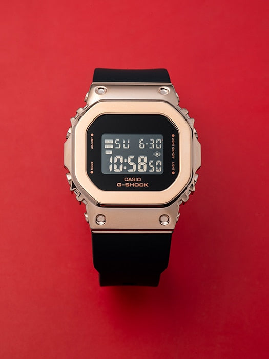 G-SHOCK GM-S5600PG-1DR Metal-Covered Women