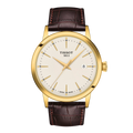 Tissot Men's Brown Classic Dream Leather Watch | T129.410.36.261.00