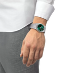 TISSOT Men's PRX Green Dial Watch | T137.410.11.091.00