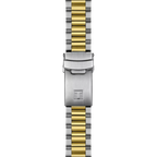TISSOT Men's PR516 Silver Gold Watch | T149.417.22.051.00