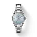 TISSOT Women's PR 100 Ice Blue Dial Watch | T150.210.11.351.00