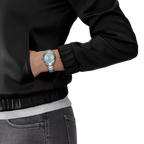 TISSOT Women's PR 100 Ice Blue Dial Watch | T150.210.11.351.00