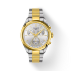 TISSOT Men's PR 100 Silver Gold Band Watch | T150.417.22.051.00